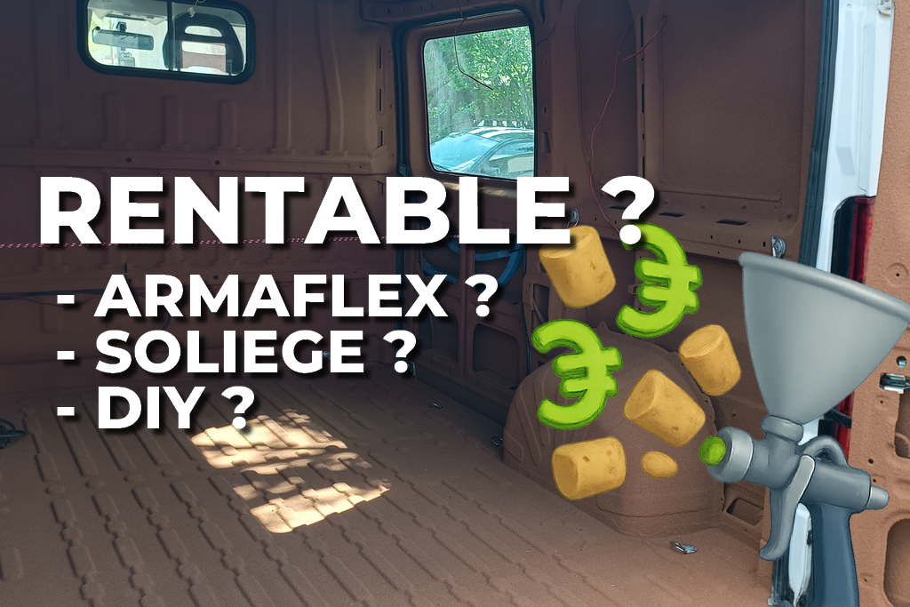 Quel coût pour une isolation sur son fourgon aménagé ?