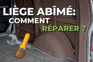 Liège projeté abimé: comment le réparer ?