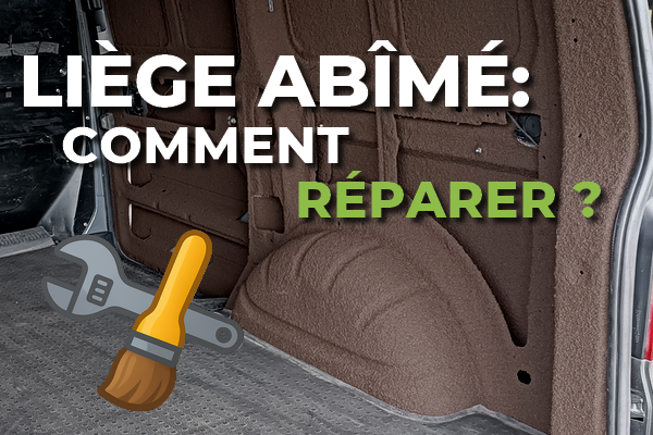 Liège projeté abimé: comment le réparer ?