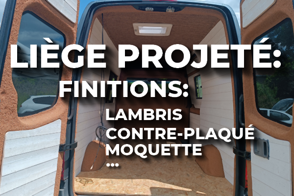 Recouvrir le liège projeté ? Finitions, protection etc.